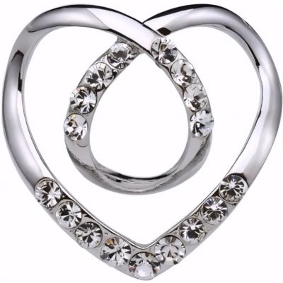 Gaira® Spona na šátek 32002, Barva stříbrná – Zboží Mobilmania