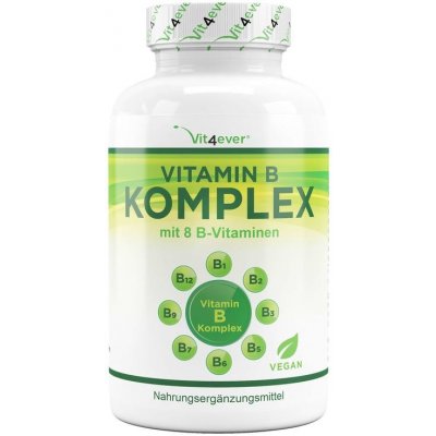 Vit4ever Vitamín B komplex 8 vitamínů skupiny B 365 tablet – Hledejceny.cz