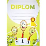 Diplom A4 TENIS bez textu – Zboží Dáma