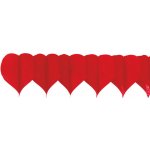 Srdíčka závěsná girlanda 18 cm x 400 cm Amscan – Sleviste.cz