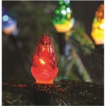 Exihand Svítidla Vánoční vnitřní klasická souprava 162116 ŠIŠKA limba barevná 12 žárovek 12V 0,1A – Sleviste.cz