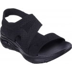Skechers ARCH FIT - BRIGHTEST DAY Dámské sandály černá – Zboží Dáma