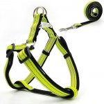 Pawhuggies Reflexní postroj a vodítko pro psy nastavitelný a snadno se nosí stylový záchranný – Zboží Dáma
