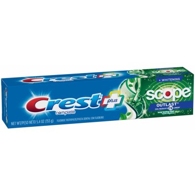 Crest COMPLETE plus Scope Outlast ULTRA Whitening 113 g – Hledejceny.cz