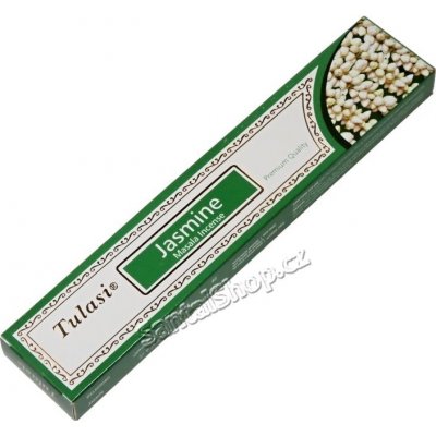 Tulasi indické vonné tyčinky Masala Premium Jasmine 12 ks – Zboží Dáma