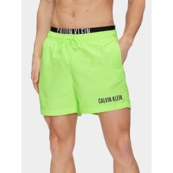 Calvin Klein Swimwear plavecké šortky KM0KM00992 zelené