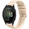 Řemínek k chytrým hodinkám PROTEMIO 91373 WAVY Silikonový řemínek pro Garmin Forerunner 165 béžový