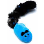 Pískací potvůrky plyšová pro psy myš s králičí kožešinou – Zboží Dáma