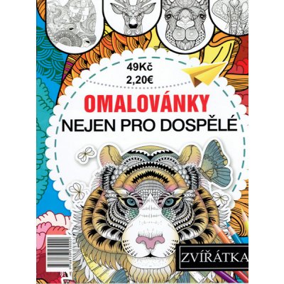 Omalovánky nejen pro dospělé Zvířátka – Zbozi.Blesk.cz