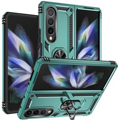 Pouzdro Ring Armor case Samsung Galaxy Z Fold 4 zelené