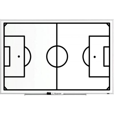 Toptabule.cz VOLTAB-1-1 Trenérská magnetická tabule Fotbalová 40 x 30 cm