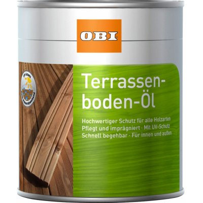 OBI terasový olej 0,75 l bangkirai