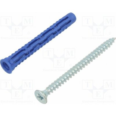 RAWLPLUG 4ALL-06050+4560 Hmoždinka; se šroubem; 6x50; ocel; 4ALL; 50ks; 6mm; kartónové – Hledejceny.cz