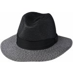Stetson Letní šedočerný fedora klobouk od Fiebig Traveller Toyo šedočerný /2478520 – Zboží Dáma