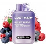 Elf Bar 1000 Blueberry Sour Raspberry 20 mg 1000 potáhnutí – Zboží Dáma