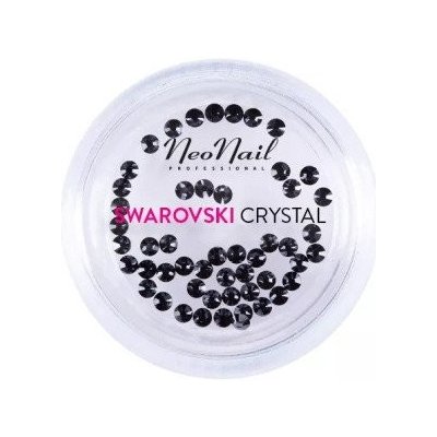 Swarovski SS5 Jet 280 Hematite 50 ks – Zboží Mobilmania
