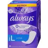 Hygienické vložky Always Daily Protect Long slipové vložky bez parfemace 48 ks