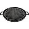 Pánev Lava Cast Iron Round Griddle Pan Dual Handle Dia 28cm