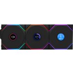Lian Li UNI FAN TL Wireless LCD 120 Black 3ks 12TLLCD1W3B – Zboží Živě