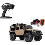 Traxxas RC auto TRX-4 Land Rover Defender TQi RTR písková 1:10 – Hledejceny.cz