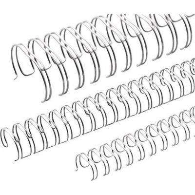 Renz kovový A4 8mm stříbrný 100ks – Zboží Živě