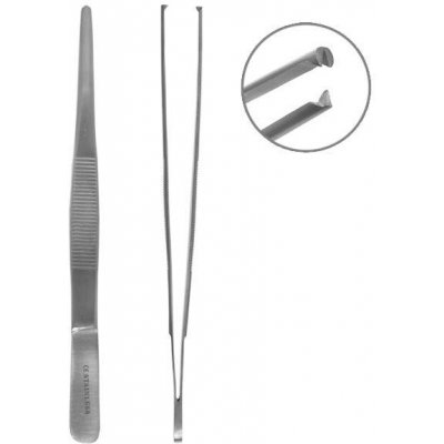 Suma medical Chirurgická pinzeta jemná 1x2 zoubky 15cm – bezpečný chirurgický úchop – Zboží Dáma