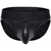 Pánské erotické prádlo Slipy Sukrew Rubber Look Classic Brief Nightlife Black lesklé slipy