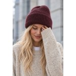 PECA del SOL VÍNOVÁ ZIMNÍ BEANIE ČEPICE Merlot – Hledejceny.cz