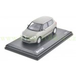 Abrex ŠKODA FABIA II HB facelift Cappuccino Beige Metallic nové logo 1:43 – Sleviste.cz