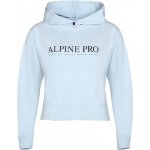 Alpine Pro mikina dámská JEFEWA modrá – Zboží Dáma