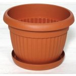 Prosperplast Květináč TERRA kulatý terakota 45 cm – Hledejceny.cz