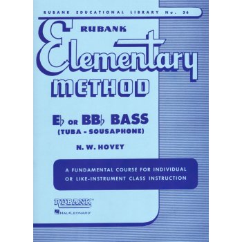 Rubank Elementary Method / tuba Eb or Bb Bass škola hry začátečník
