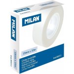 Milan Páska lepicí 19 mm x 33 m, neviditelná, čirá – Zboží Živě