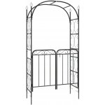 Kovová pergola VidaXL oblouk 1 cm – Hledejceny.cz