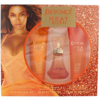 Beyonce Heat Rush EDT 30 ml + tělový krém 75 ml + sprchový gel 75 ml dárková sada