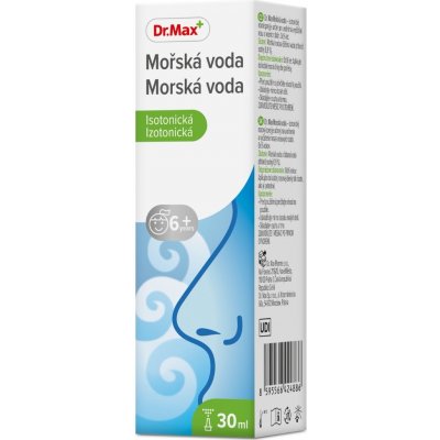 Dr. Max Mořská voda Isotonická 6+ 30 ml – Zboží Dáma