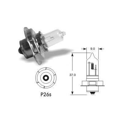 Žárovka 6V 15W BABETTA HALOGEN P26S, ELTA | Zboží Auto