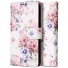 Pouzdro a kryt na mobilní telefon Xiaomi Tech-Protect Wallet flip Xiaomi Redmi Note 12S Blossom Flower multicolored