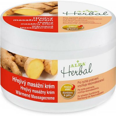 Alpa Herbal hřejivý masážní krém 250 ml – Zboží Mobilmania