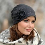 Krumlovanka dámská čepice Woolmark W-0079/164 šedá – Hledejceny.cz
