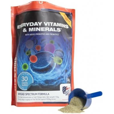 EQUINE AMERICA Everyday Vitamin & Mineral Supplement 1,5 kg – Hledejceny.cz
