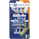 Gillette Blue3 Comfort 3 ks – Hledejceny.cz