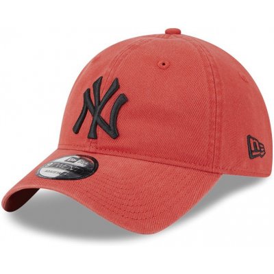 New Era 9TWENTY MLB LEAGUE ESSENTIAL NEW YORK YANKEES červená 60292450 – Zboží Mobilmania