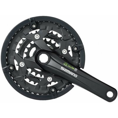 Shimano Alivio T4010 175 mm 22T-32T-44T Octalink Kliky