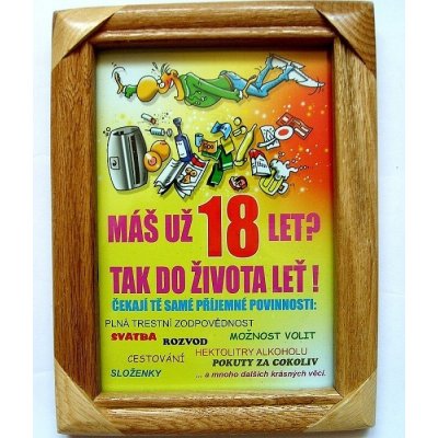 Rámeček 18 let – Sleviste.cz