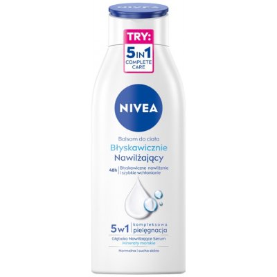 Nivea Aloe Hydration lehké tělové mléko 400 ml – Zboží Dáma