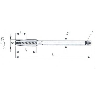 BUČOVICE TOOLS Závitník maticový čsn 223074 m24 2n hss (149240) – Hledejceny.cz