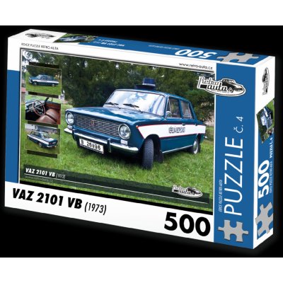 Retro-Auta VAZ 2101 VB 1973 500 dílků – Zboží Mobilmania