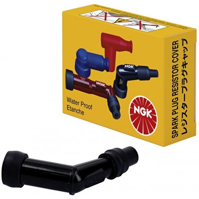 NGK fajfka na zapalovací svíčky ebonitová ohnutá (120) barva černá (NR 8032) – Zboží Mobilmania