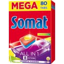 Prostředek do myčky Somat All in 1 Lemon & Lime tablety do myčky na nádobí 80 tablet 1440 g